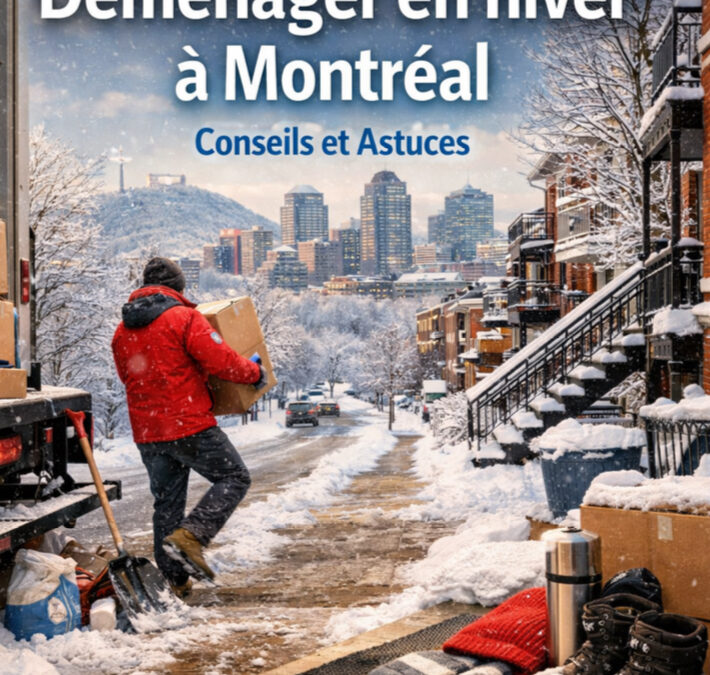 Déménagement à Montréal en hiver : conseils pratiques pour un déménagement sans stress