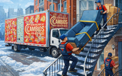 Moving to Montreal: when staircases put you to the test (and why Déménagement Cambios knows them by heart)