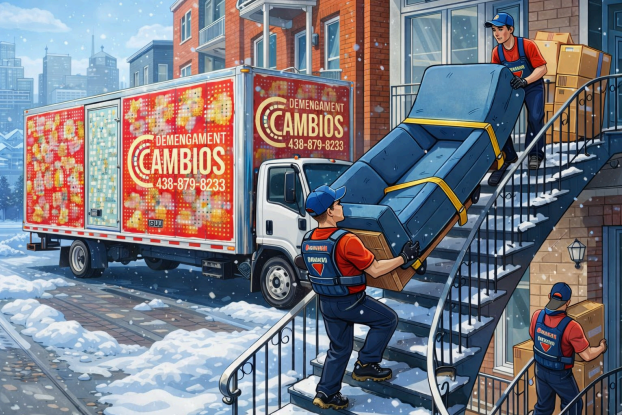 Moving to Montreal: when staircases put you to the test (and why Déménagement Cambios knows them by heart)
